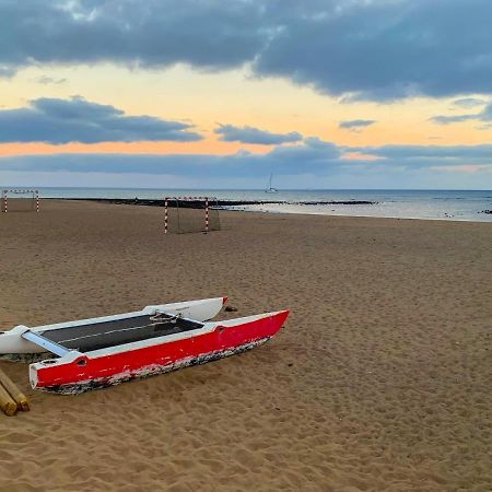 Apartamento, Arena, Primera Linea Mar, Sea Views Playa Honda  Luaran gambar