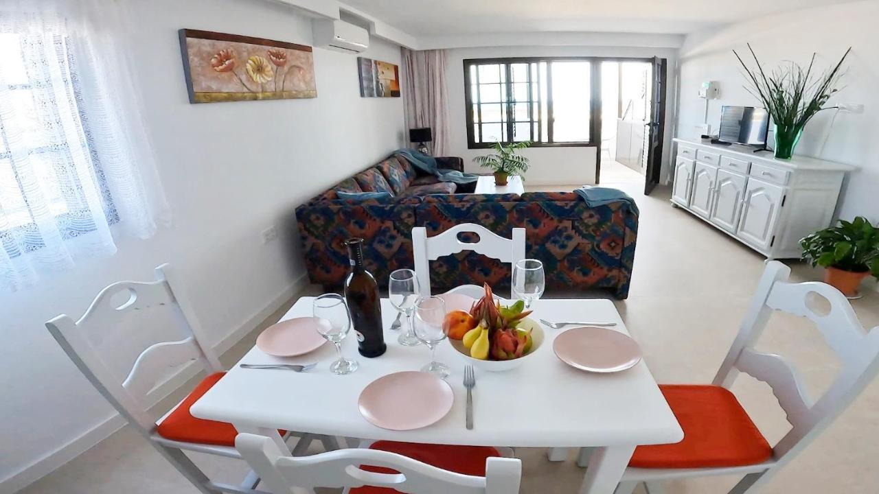 Apartamento, Arena, Primera Linea Mar, Sea Views Playa Honda  Luaran gambar