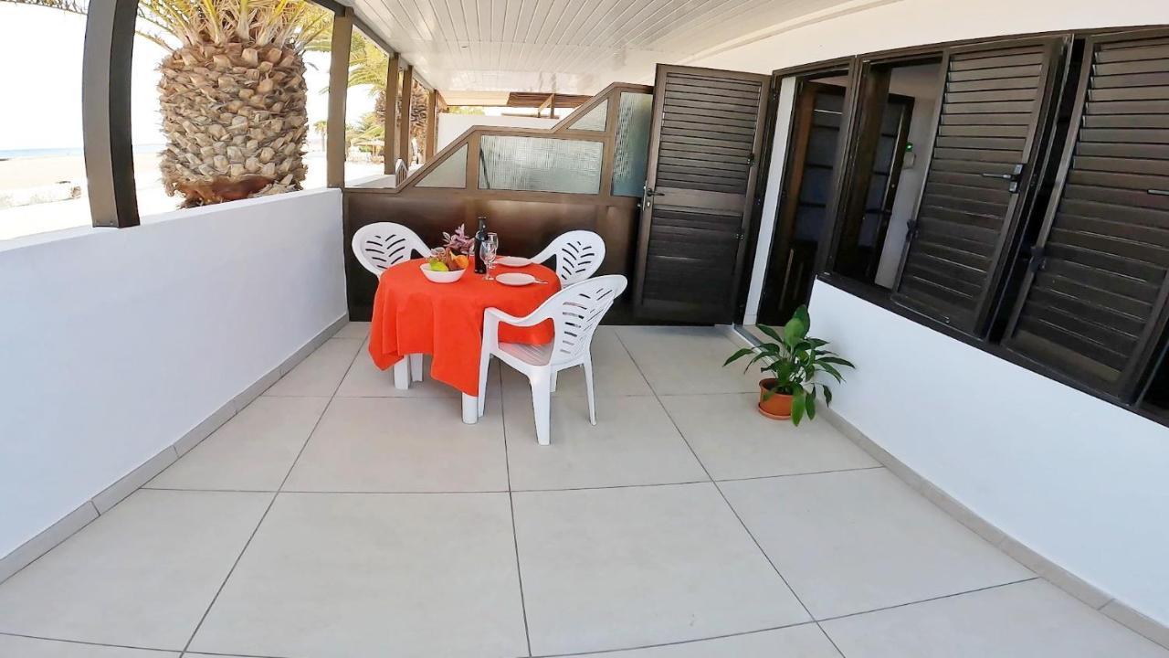 Apartamento, Arena, Primera Linea Mar, Sea Views Playa Honda  Luaran gambar