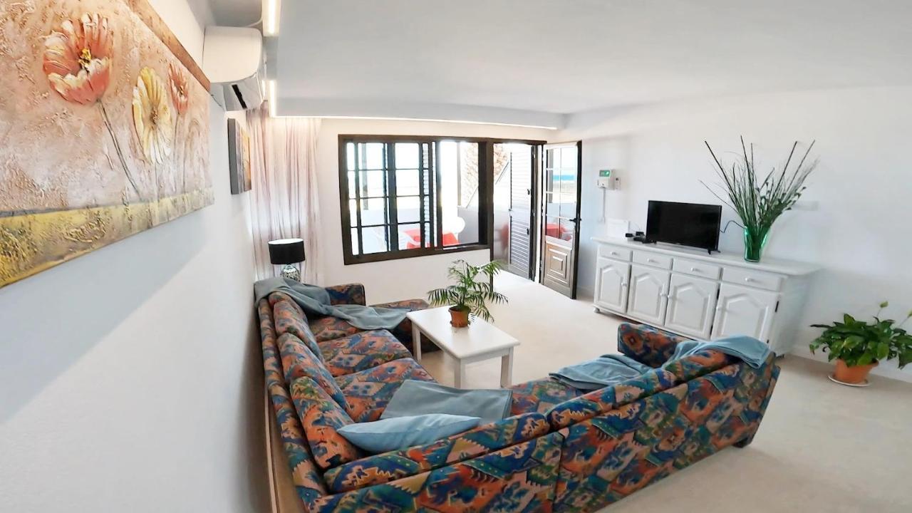 Apartamento, Arena, Primera Linea Mar, Sea Views Playa Honda  Luaran gambar