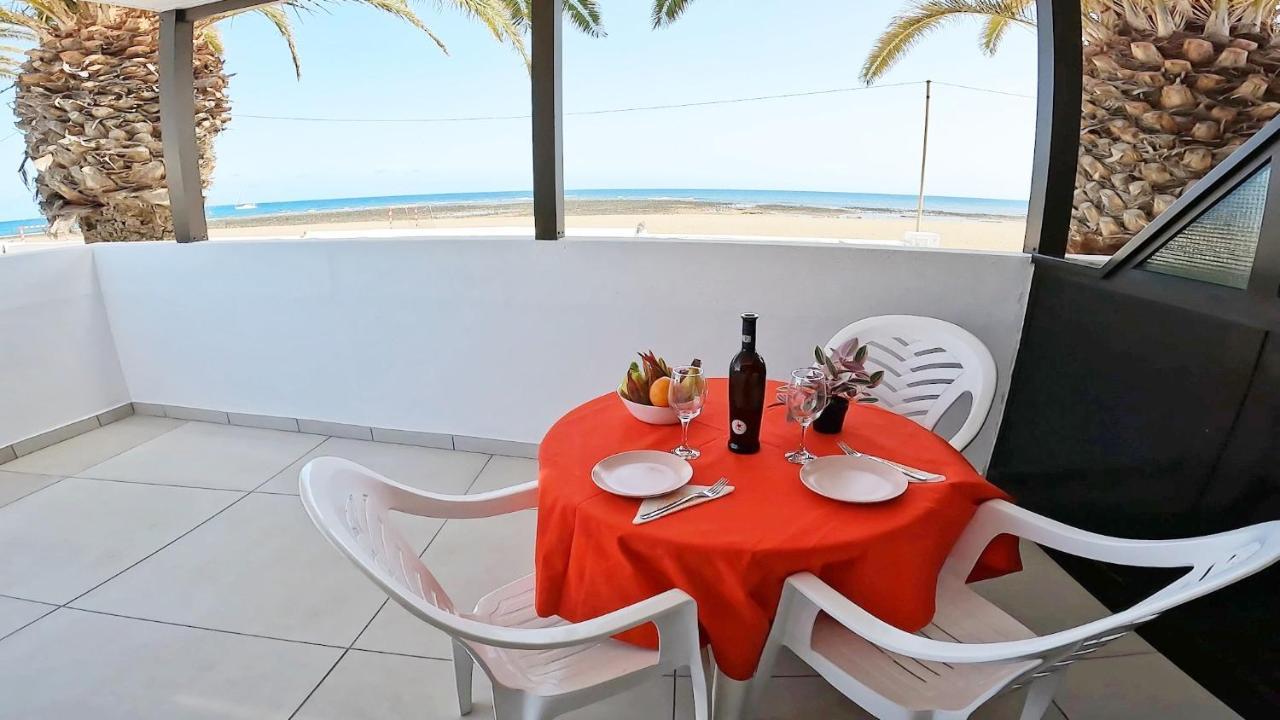 Apartamento, Arena, Primera Linea Mar, Sea Views Playa Honda  Luaran gambar